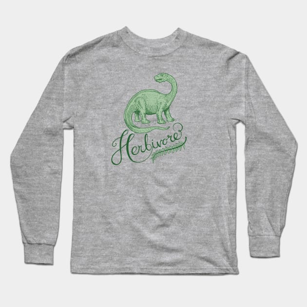 Herbivore Long Sleeve T-Shirt by OBSUART